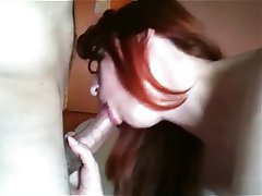 Facial Blowjob Russian Redhead 