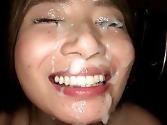 Asian Bukkake Cumshot Facial 