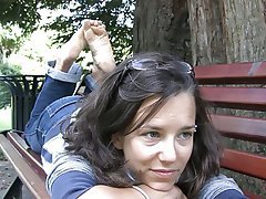 Amateur Babe Outdoor French Foot Fetish 