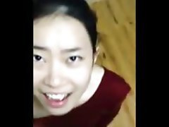 Amateur Asian Blowjob Facial 